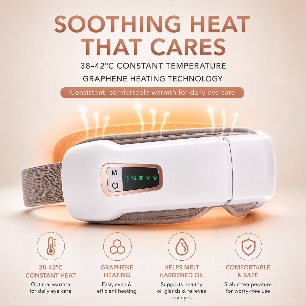 Gleva Heated Eye Massager for Mothers To Be