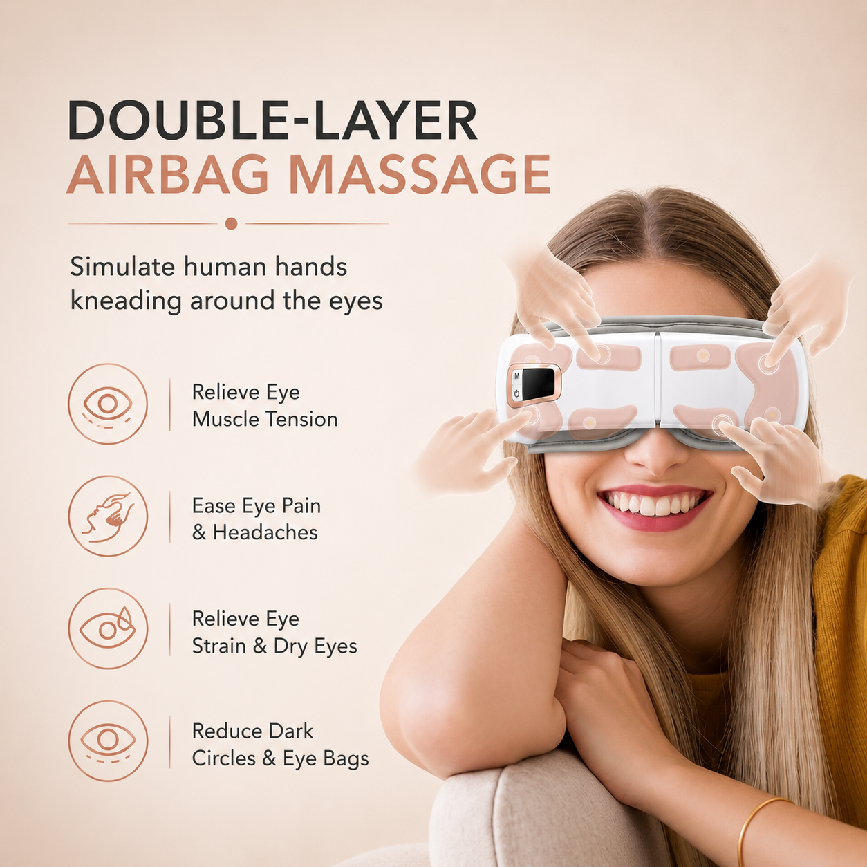 Gleva Heated Eye Massager for Mothers To Be