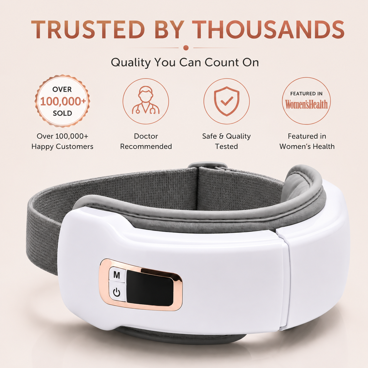 Gleva Heated Eye Massager for Mothers To Be